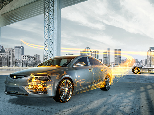 Automotive parce partes